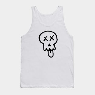 Cartoon Skull Tank Top